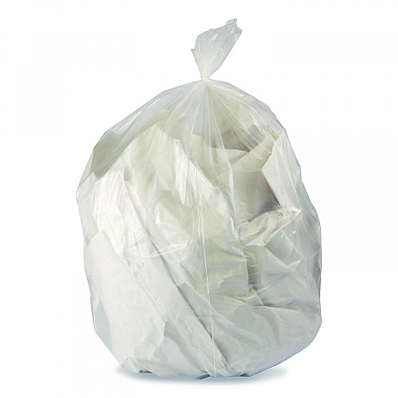 Linear Low-Density Can Liners with Dual-Dispense Box, 55 gal, 1.3 mil, 40