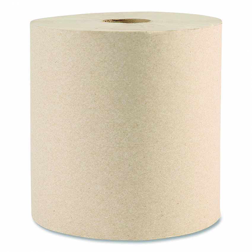 Boardwalk Green Xtra Roll Towels, 1-Ply, 8" x 800 ft, Natural, 6 Rolls/Carton, 55 Cartons/Pallet (32GREENPLT)