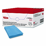Tuff-Job Foodservice Towels, 12 x 24, Blue/White, 200/Carton (W902)