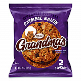 Cookies - Single Serve, Oatmeal Raisin, 2.5 oz Packet, 60/Carton (FRI45093)