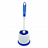 Toilet Bowl Brush and Caddy, Blue/Gray (T000200)
