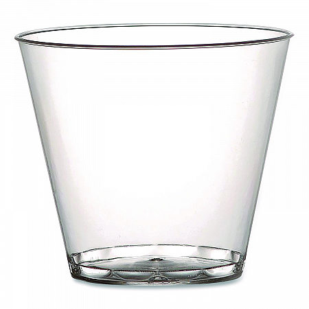 Plastic Tumblers, Squat, 5 oz, Clear, 20 Bag, 25 Bags/Carton (405)