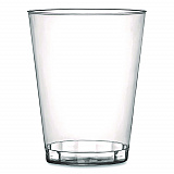 Plastic Tumblers, 8 oz, Clear, 20/Bag, 25 Bags/Carton (408)