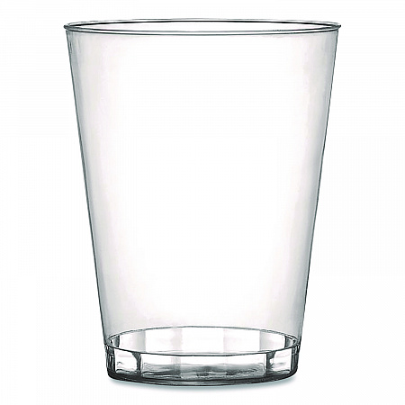 Plastic Tumblers, 8 oz, Clear, 20/Bag, 25 Bags/Carton (408)