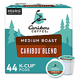 Caribou Blend Coffee K-Cups, 0.4 oz, 44/Box (2124056)