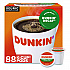 K-Cups, Dunkin' Decaf, 0.37 oz, 22/Box, 4 Boxes/Carton (400846)
