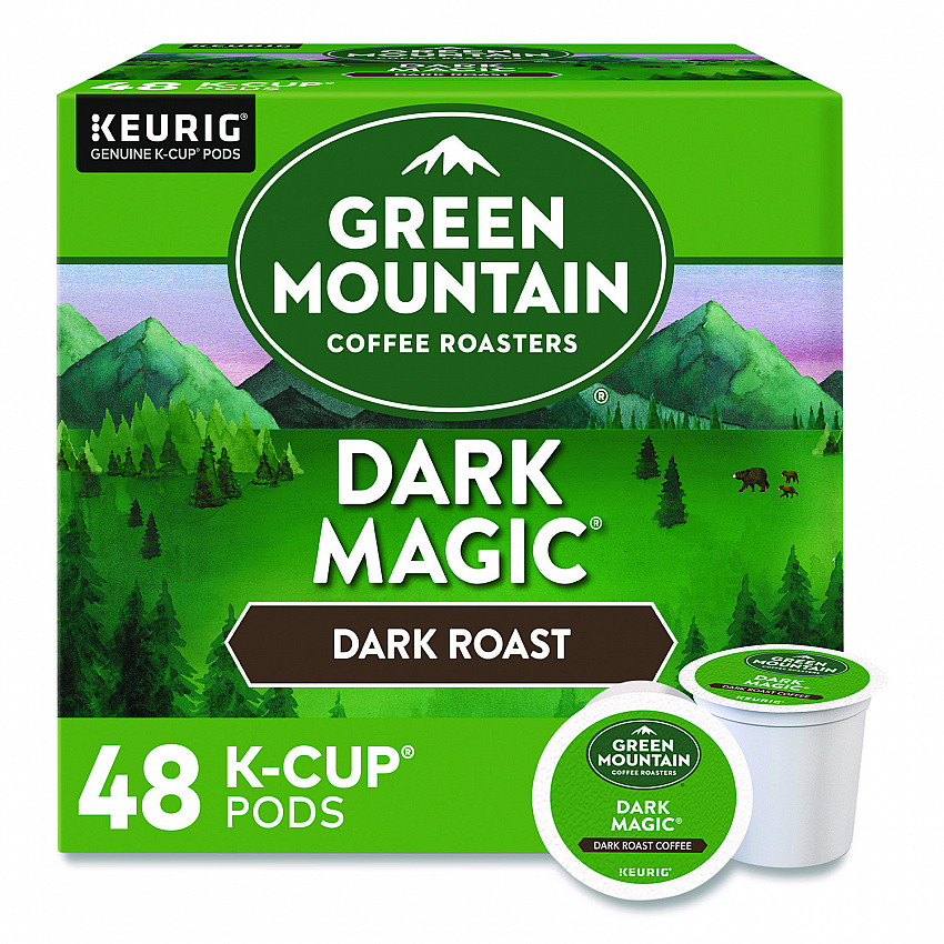 Dark Magic Extra Bold Coffee K-Cups, 0.4 oz, 48/Box (1635472)