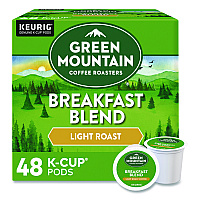 Breakfast Blend Coffee K-Cups, 0.31 oz, 48/Box (1635473)