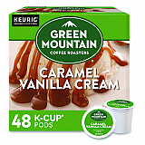 Caramel Vanilla Cream Coffee K-Cups, 0.33 oz, 48/Box (2140462)