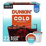 Cold Iced Coffee K-Cups, Regular, 0.44 oz, 22/Box (5000369251)