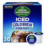 Almond Vanilla Brew Over Ice Coffee K-Cups, 0.21 oz, 20/Box (5000372045)