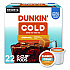 Cold Iced Coffee K-Cups, Caramel, 0.44 oz, 22/Box (5000375314)