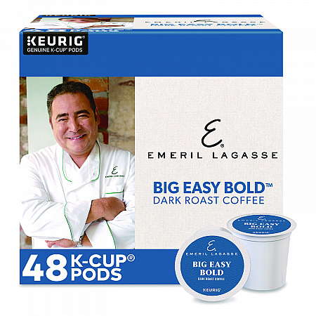 Big Easy Bold Coffee K-Cups, 0.4 oz, 48/Box (24306974)