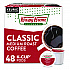 Classic Coffee K-Cups, Medium Roast, 0.33 oz, 48/Box (24306975)