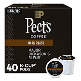 Major Dickason's Blend K-Cups, 0.44 oz, 40/Box (24306979)