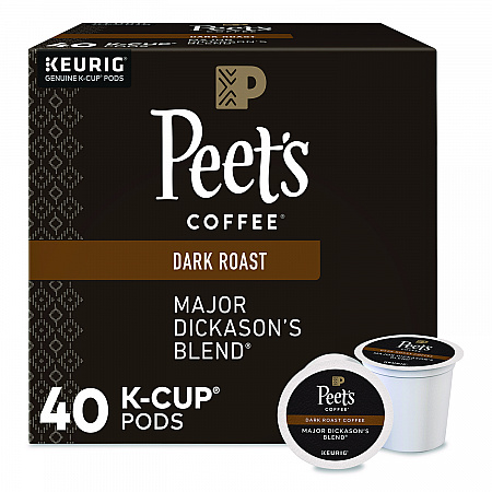 Major Dickason's Blend K-Cups, 0.44 oz, 40/Box (24306979)