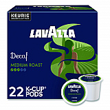 Lavazza Classico Coffee K-Cups, Decaf, 0.41 oz, 22/Box (5000375720)