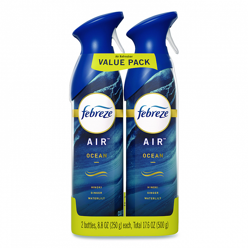 AIR, Ocean, 8.8 oz Aerosol Spray, 2/Pack (48312PK)