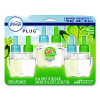 PLUG Air Freshener Refills, Gain Original, 0.87 oz, 3/Pack (54341EA)