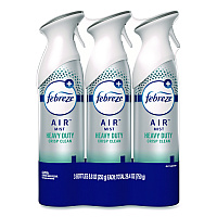 AIR, Heavy-Duty Crisp Clean, 8.8 oz Aerosol Spray, 3/Pack (74601)