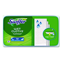 Wet Refill Cloths, 10 x 8, Fresh Scent, White, 24/Box (82856BX)