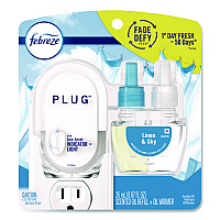 PLUG Air Freshener Warmer Start Kit, Clear/White (90121)