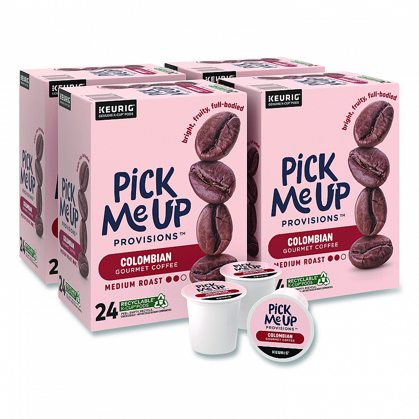 Colombian Coffee K-Cups, 24/Box, 96/Carton (52969CT)