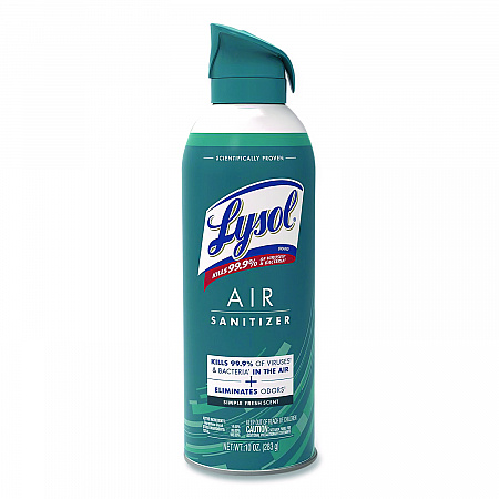 Air Sanitizer Spray, Simple Fresh Scent, 10 oz Aerosol Spray (1920099350)