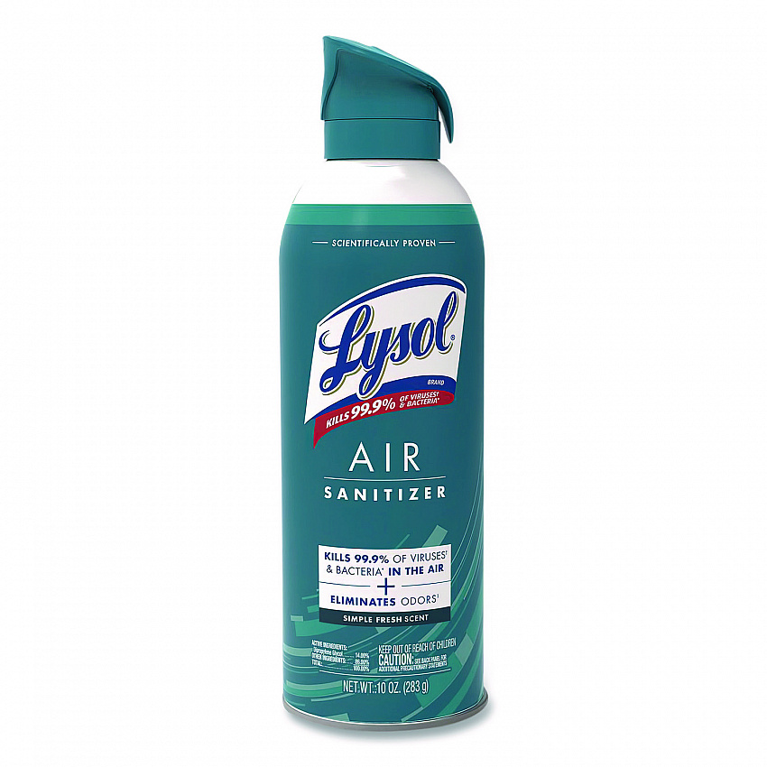 Air Sanitizer Spray, Simple Fresh Scent, 10 oz Aerosol Spray (1920099350)