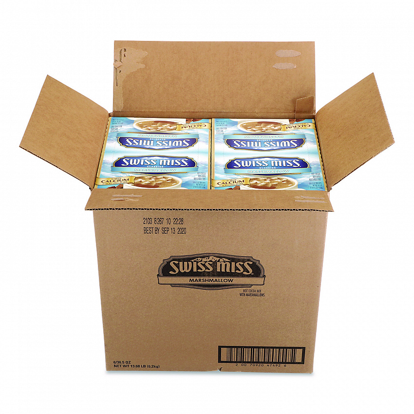 Marshmallow Hot Cocoa Mix, 0.73 oz Packet, 50/Box (635937)