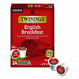Tea K-Cups, English Breakfast. 0.11, 24/Box (TNA85780)