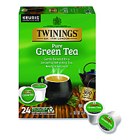 Tea K-Cups, Green Tea, 0.11 oz, 24/Box (TNA85788)