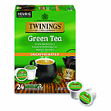 Tea K-Cups, Decaf Green Tea, 0.11 oz, 24/Box (TNA90557)