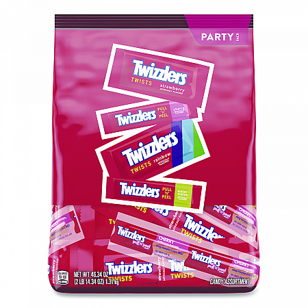 Chewy Candy Pack, Assorted Flavors, 46.34 oz Bag (HEC94479)