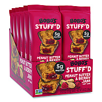 Stuff'd Gluten-Free Peanut Butter and Berry Jam Oat Bar, 2.5 oz Bar, 12/Box (00103)