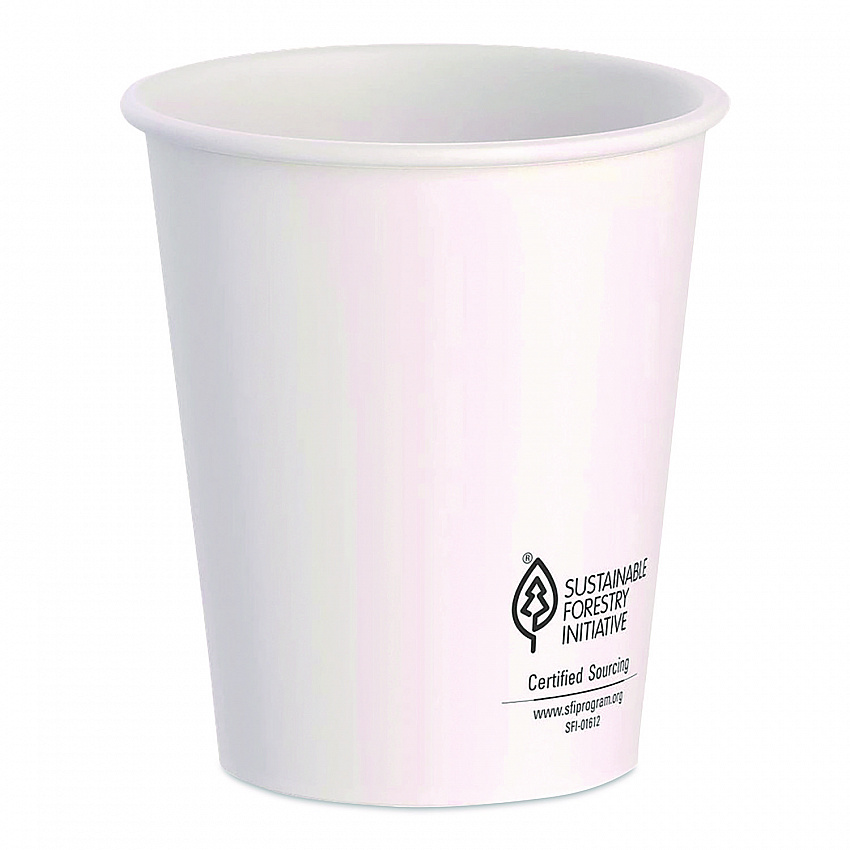 ThermoGuard Paper Hot Cup, 12 oz, White, 30/Pack (DWTG12WPK)