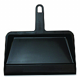 Value-Plus Dustpan, 12" x 11", Polypropylene, Black (710)