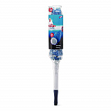 SuperMop with Magic Eraser, 3.5" Blue Cotton Head, White Nylon Handle (949812)