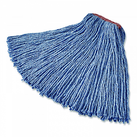 Dura Pro Blend Wet Mop, Cotton/Rayon/Synthetic, Medium, Blue (FGF51700BL00)
