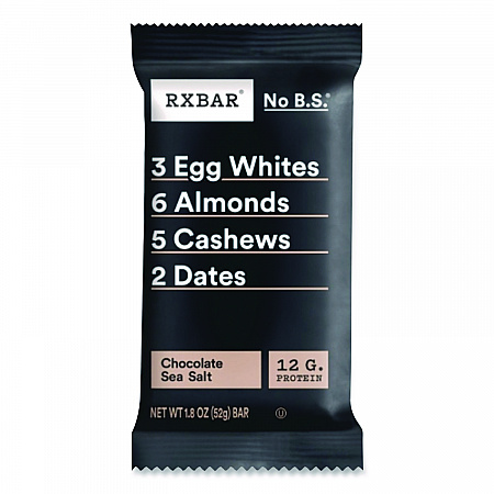 Adult Bars, Chocolate Sea Salt, 1.83 oz Bar, 12/Box (CGO00430)