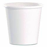 Paper Hot Cups, 4 oz, White, 50/Pack (374W2050PK)
