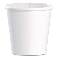 Paper Hot Cups, 4 oz, White, 50/Pack (374W2050PK)