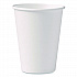 Paper Hot Cups, 12 oz, White, 50/Pack (412WNPK)