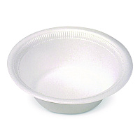 Concorde Foam Bowls, 12 oz, White, 125/Pack (12BWWCRPK)