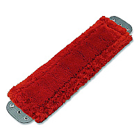 SmartColor MicroMop 15.0, Microfiber, Heavy-Duty, 16 x 5, Red, 5/Pack (MM40RPK)