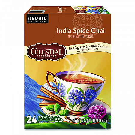 India Spice Chai Tea K-Cups, 24/Box (14738)