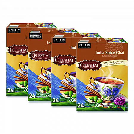 India Spice Chai Tea K-Cups, 96/Carton (14738CT)