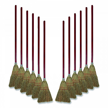 Corn Fiber Lobby/Toy Broom, Corn Fiber Bristles, 39