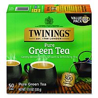 Tea Bags, Green, 3.53 oz, 50/Box (82224)