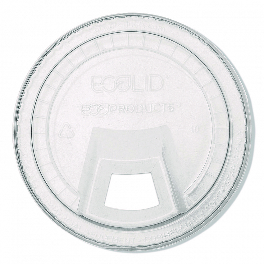 GreenStripe Cold Cup Sip Lids, Fits 9 oz/12 oz to 24 oz Cold Cups, Plastic, Clear, 1,000/Carton (EPFLCS)